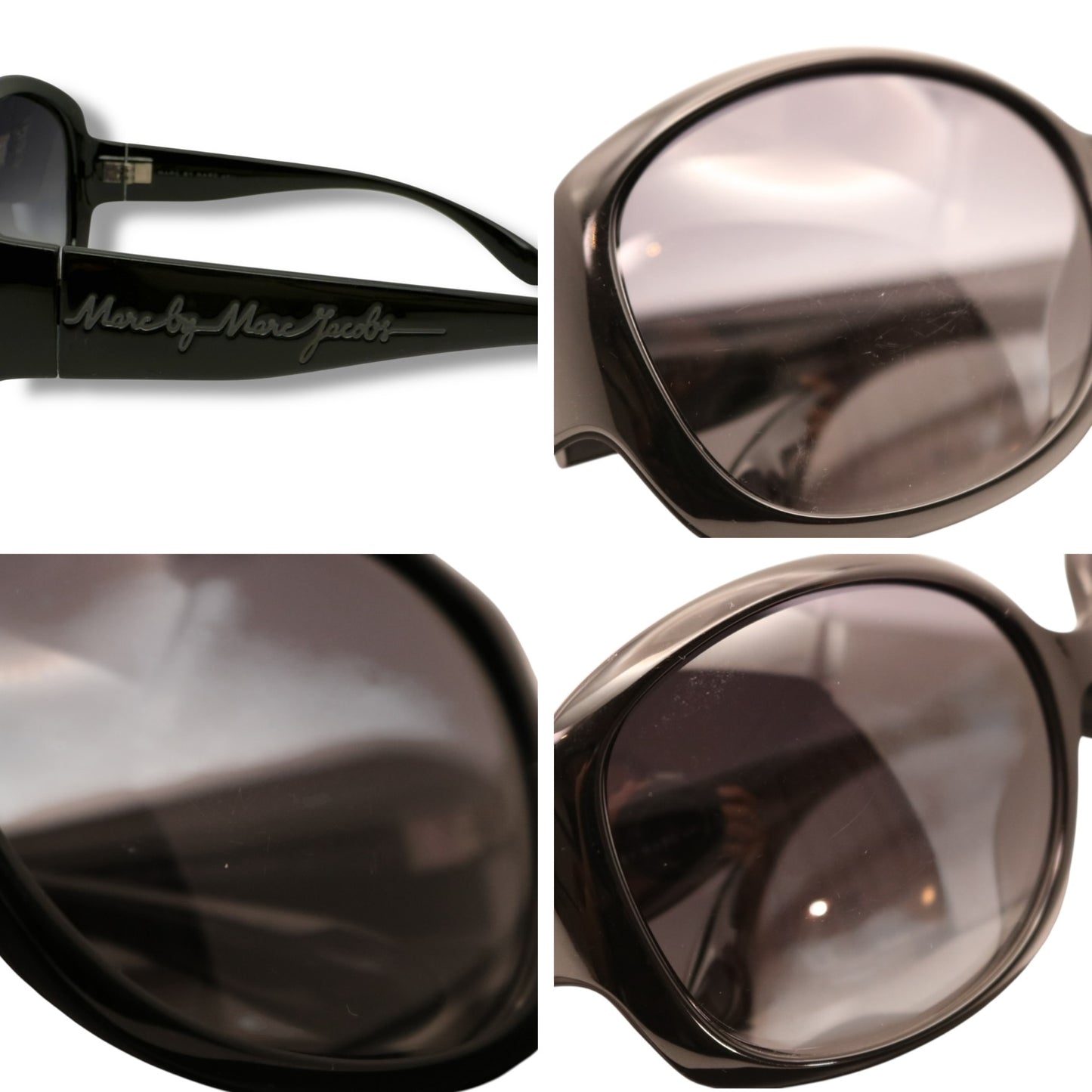 【168】良品ー可品!マークバイマークジェイコブス サングラス ブラック系