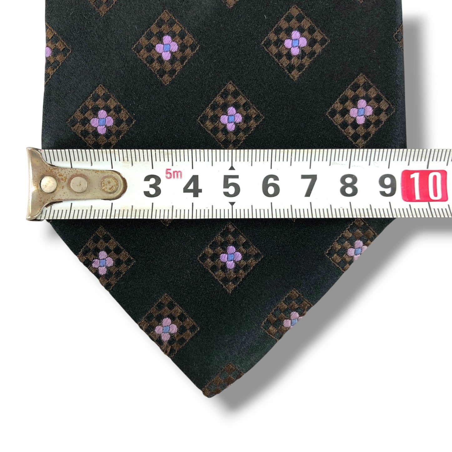 【8356】美品!ダンヒル ネクタイ ブラック系