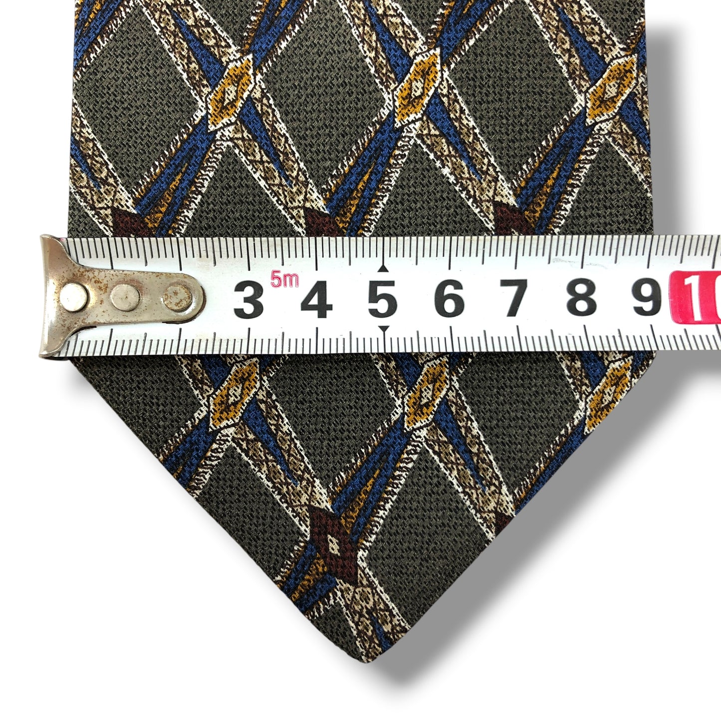 【8396】美品!ピエールカルダン ネクタイ グレーカーキ系