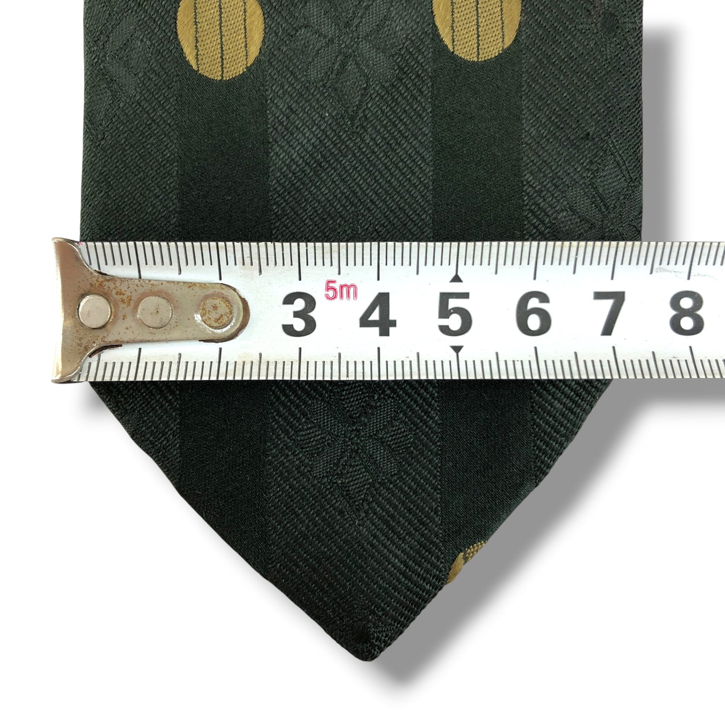 【8470】美品!ニコル ネクタイ ダークグリーン系