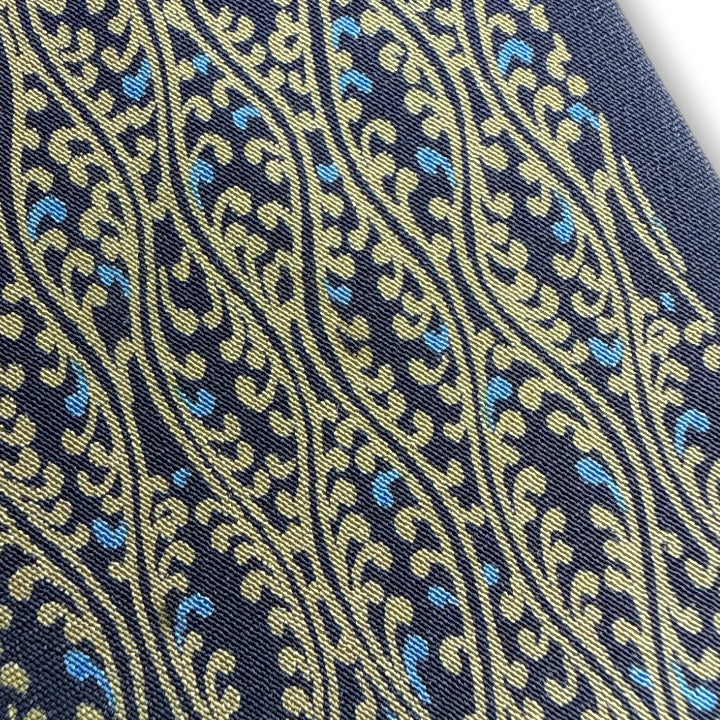 【8421】良品!ミラショーン ネクタイ ダークネイビー系