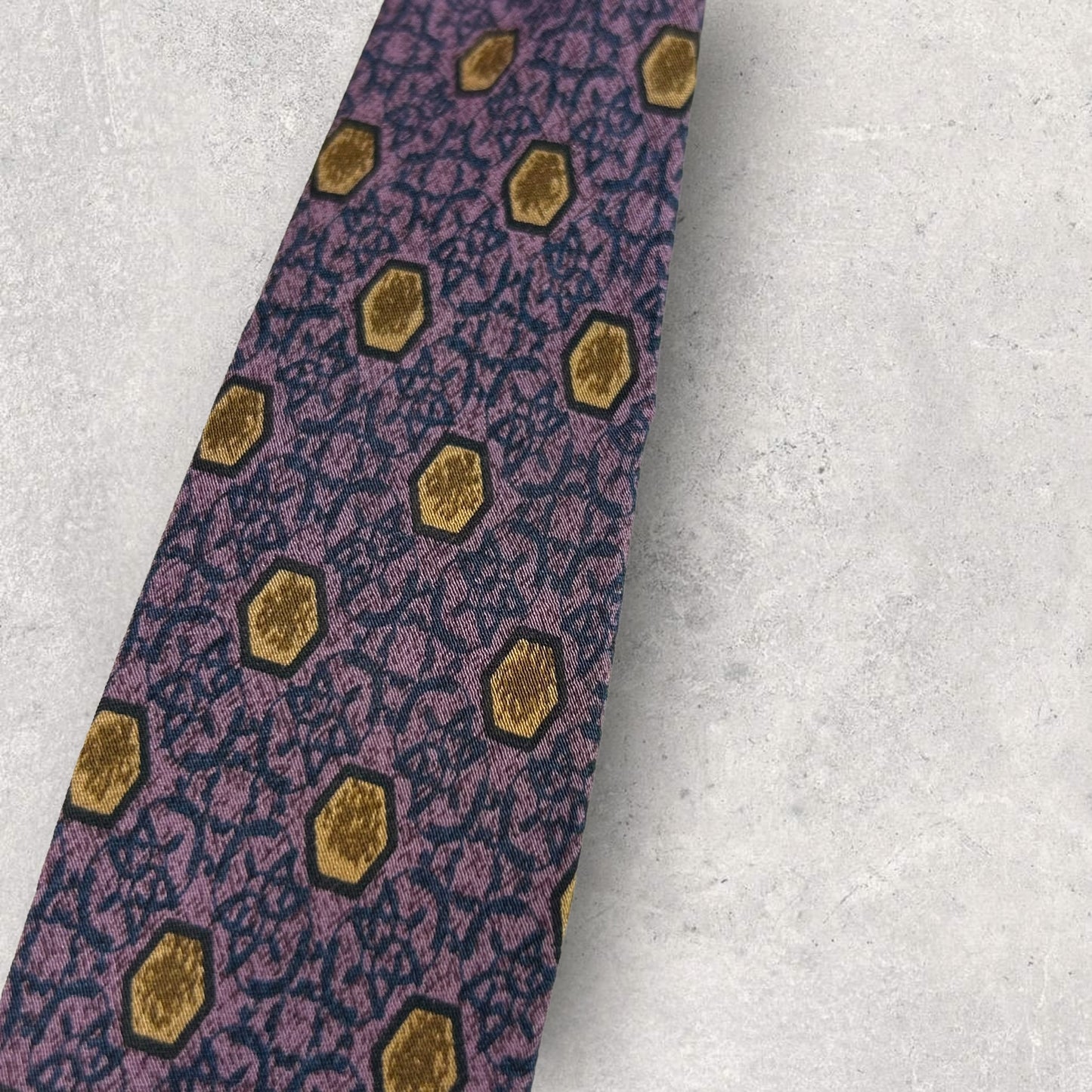 【6307】良品!ピエール・バルマン ネクタイ パープル系