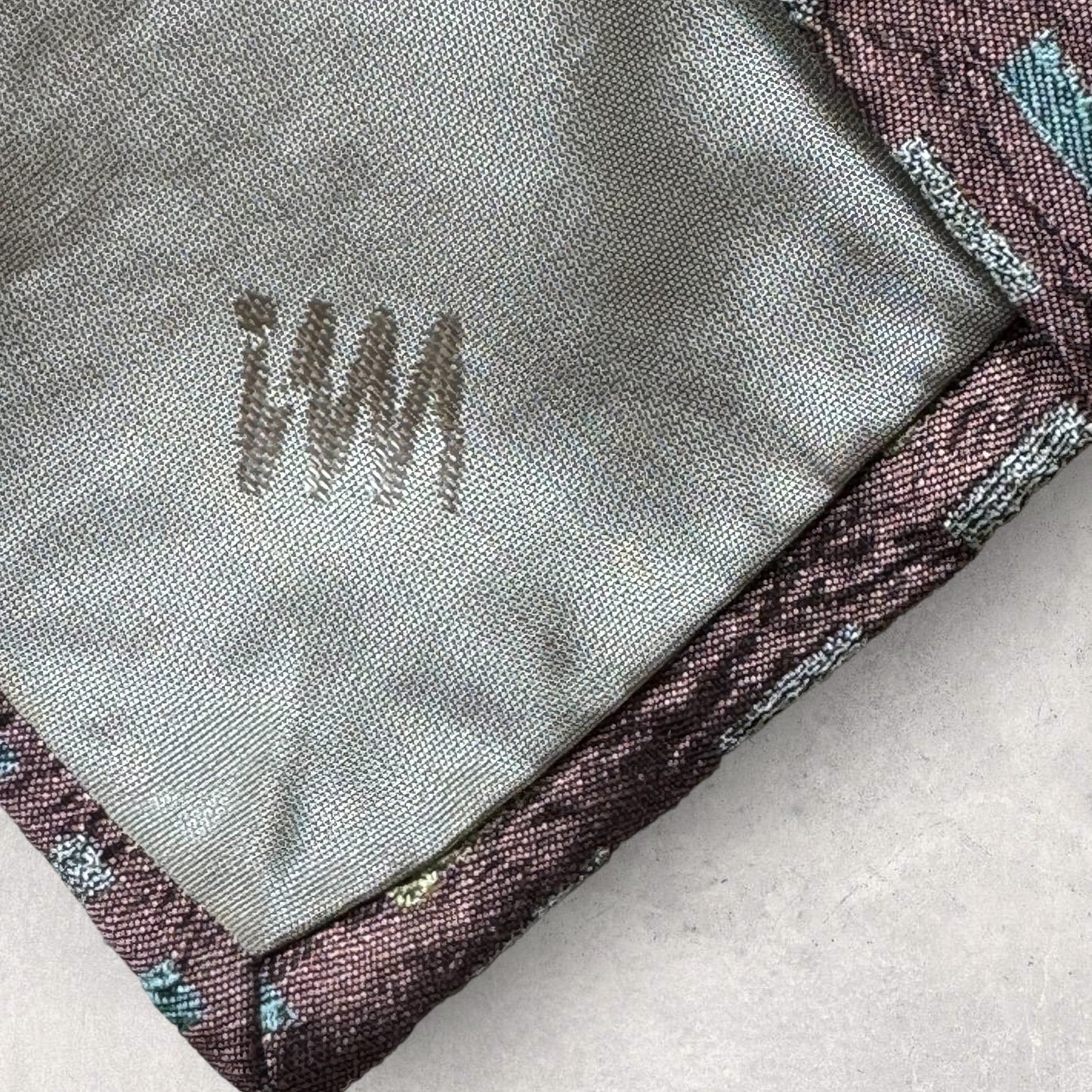 【6365】良品!イッセイミヤケ ネクタイ ピンク銅色系