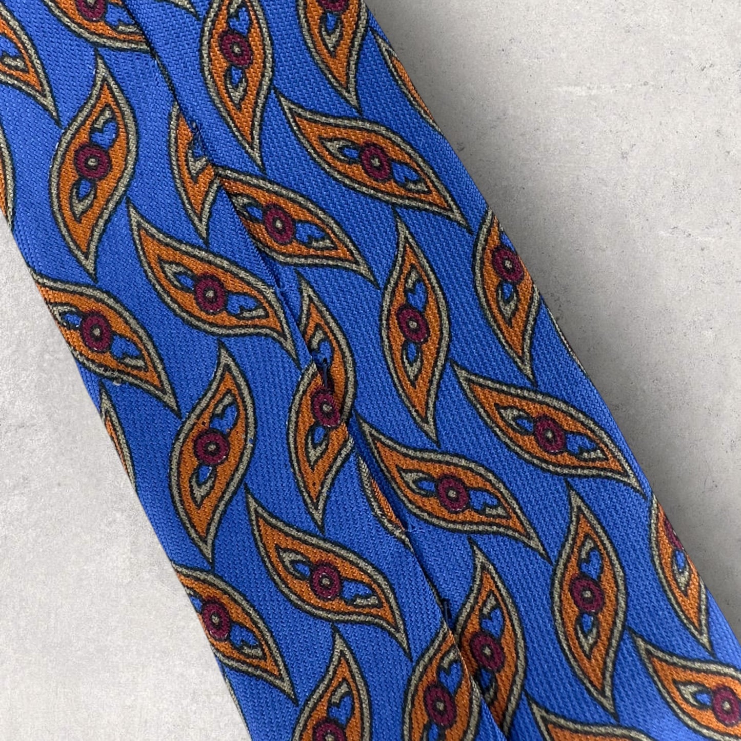 【6716】良品!ダンヒル ネクタイ ブルー系