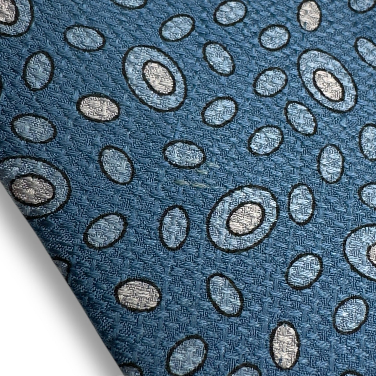 【7018】良品!ミラショーン ネクタイ 水色系