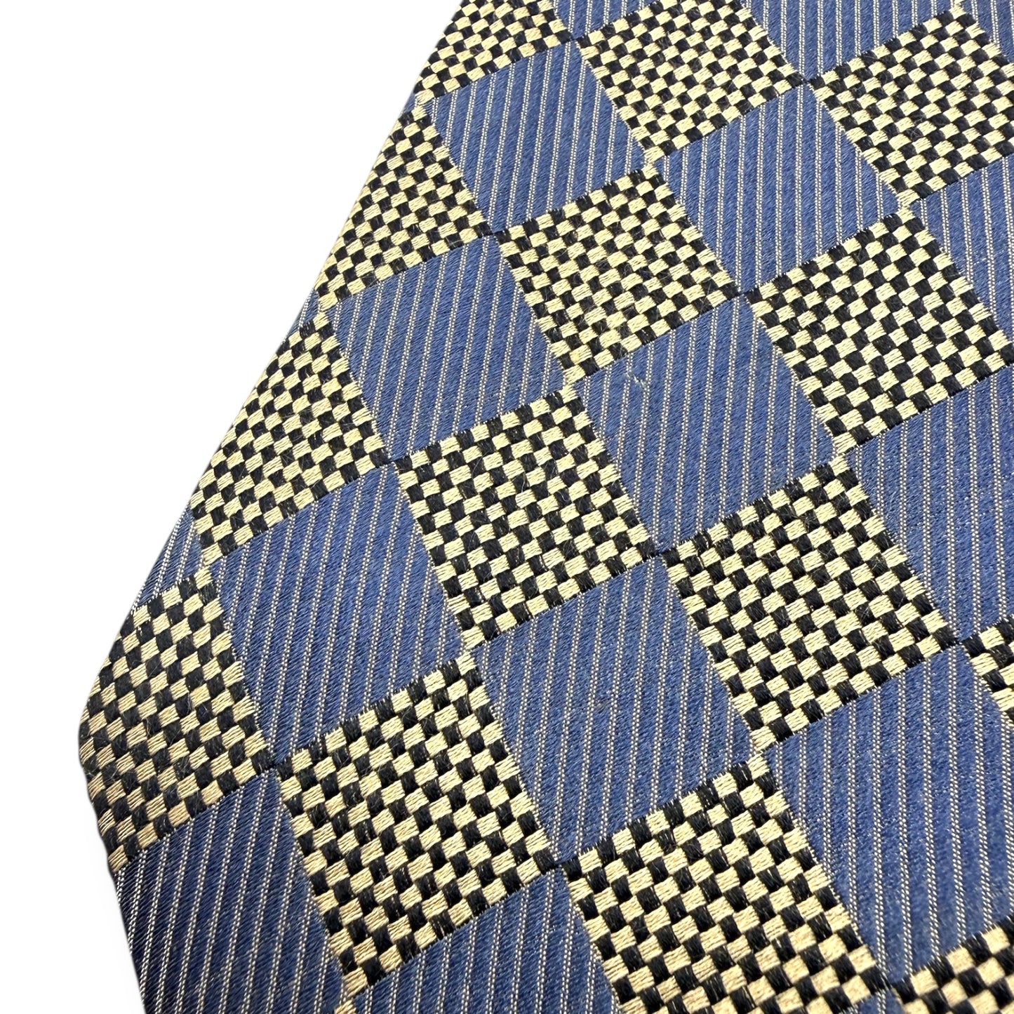 【7689】良品!バレンシアガ ネクタイ 水色系