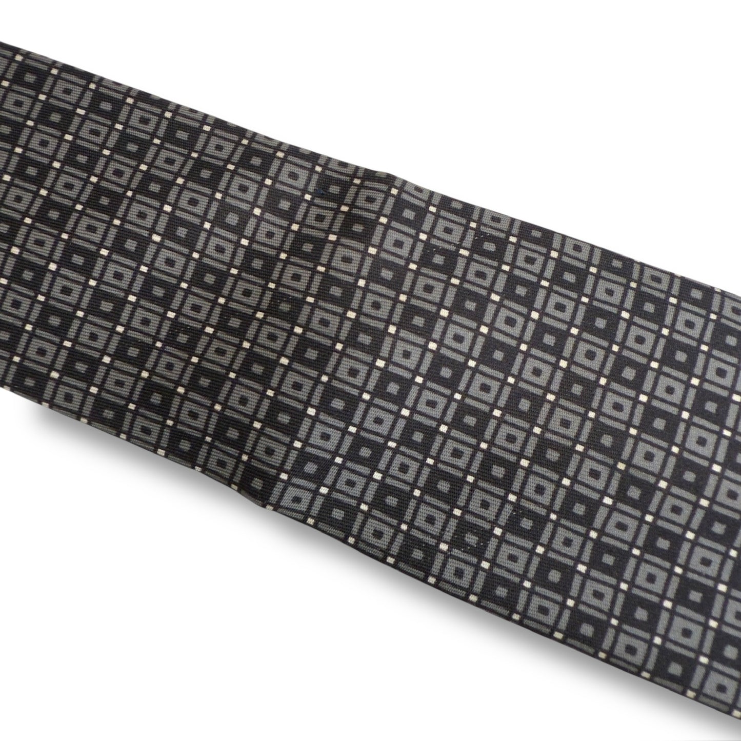 【7273】良品!エルメス ネクタイ ブラック系