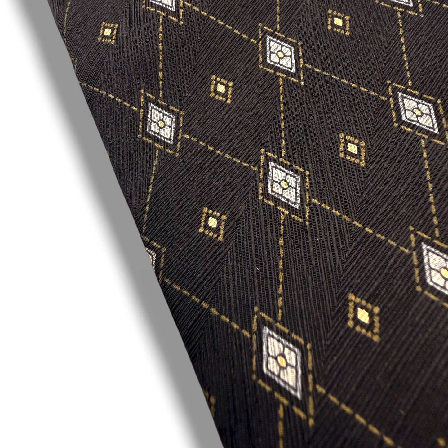 【7592】美品!レノマ ネクタイ ブラック系