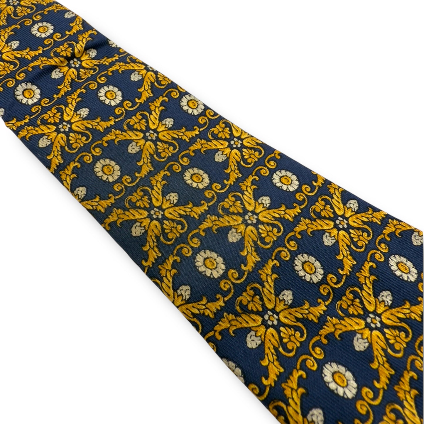 【7385】良品!ロンシャン ネクタイ ネイビー系