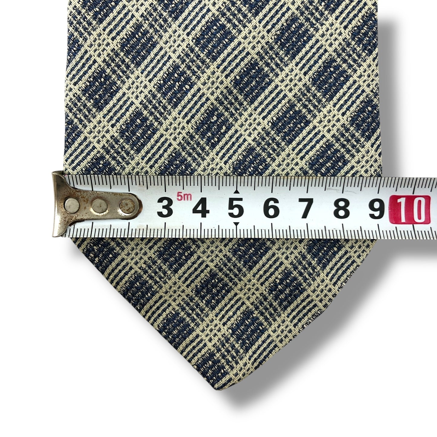 【7817】良品!ダンヒル ネクタイ 薄グリーン系