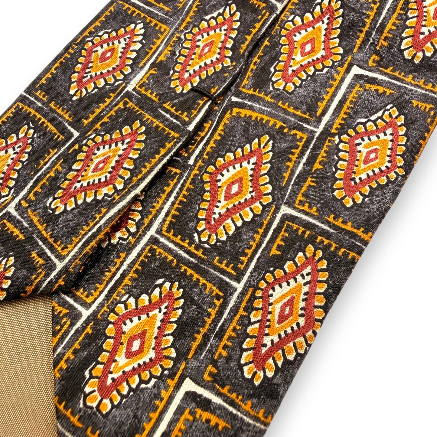 【7723】良品!ダーバン ネクタイ ブラック系