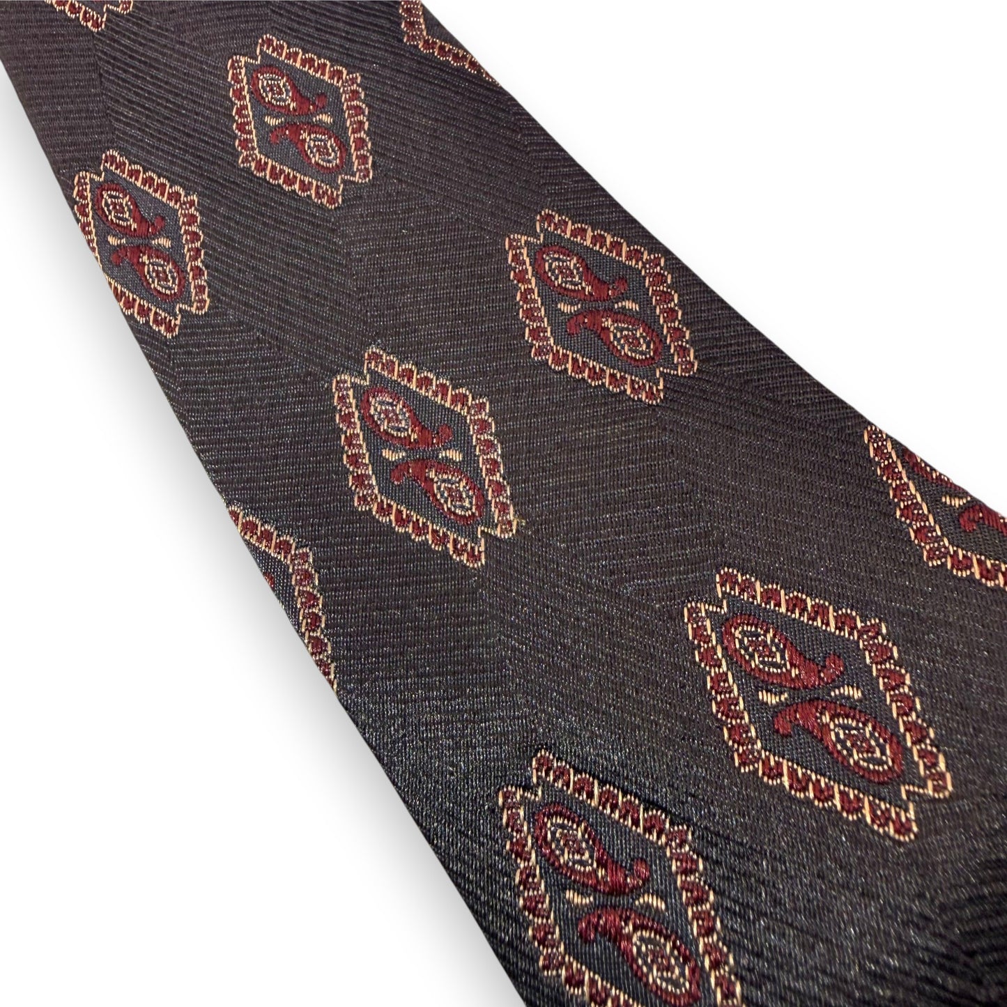 【7569】良品!シャネル ネクタイ ブラック系