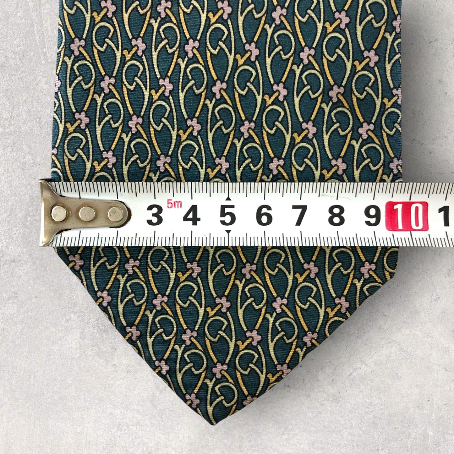 【5777】良品!PIERRE BALMAIN ネクタイ グレー・ネイビー系