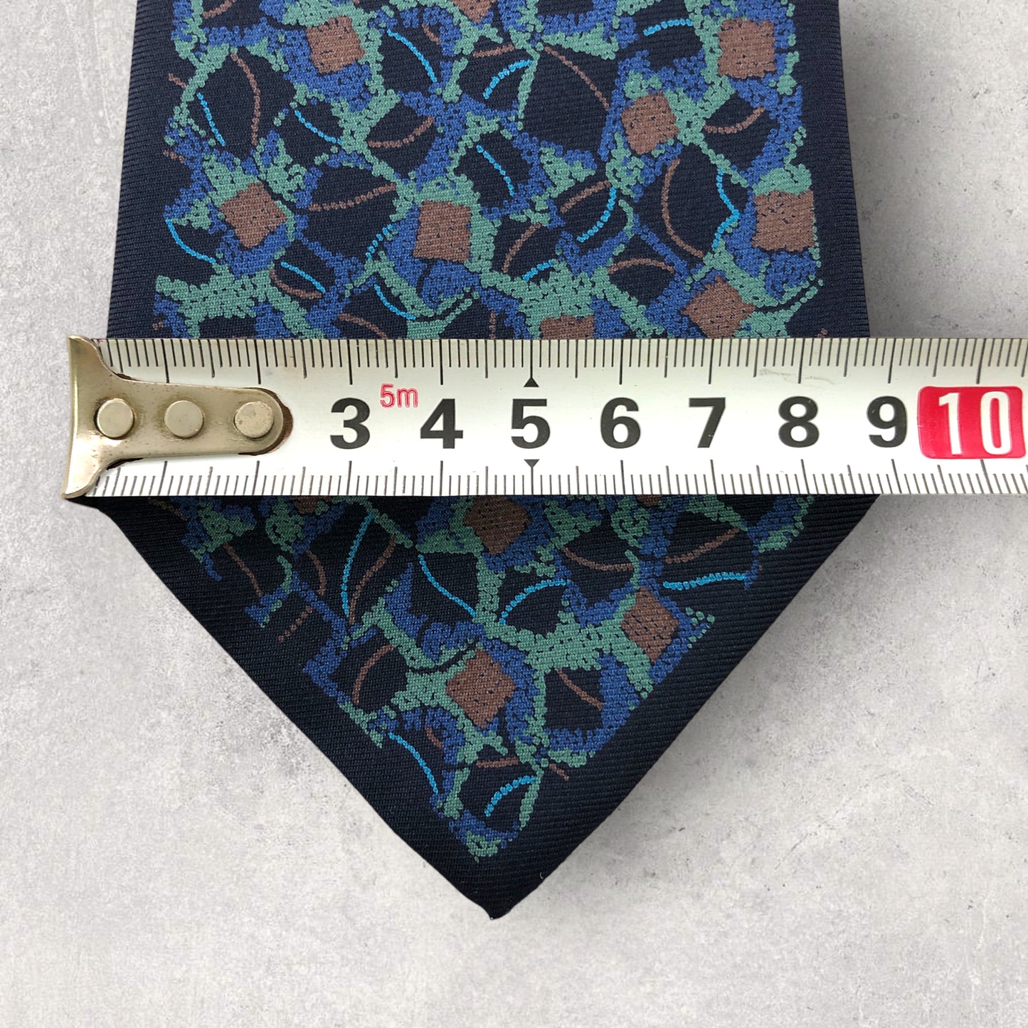 【5480】美品!mila schön ネクタイ ネイビー系