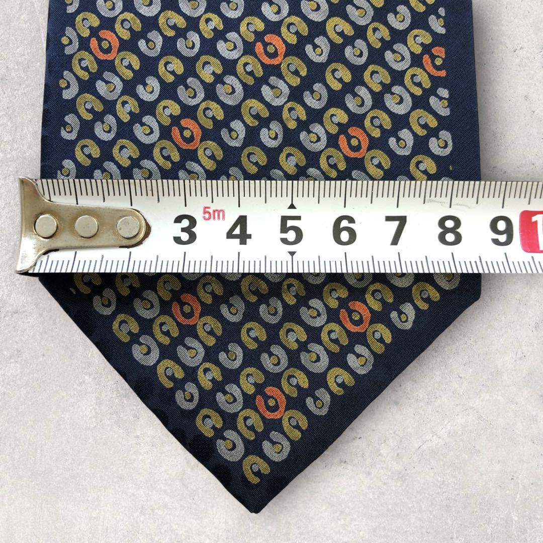 【4631】美品!ミラショーン ネクタイ ネイビー