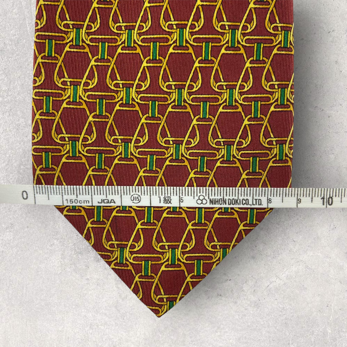 【5149】良品!ニナリッチ ネクタイ レッド系