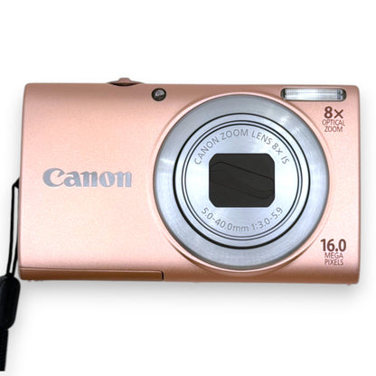 【156】Canon PC1730 デジタルカメラ　ピンク系