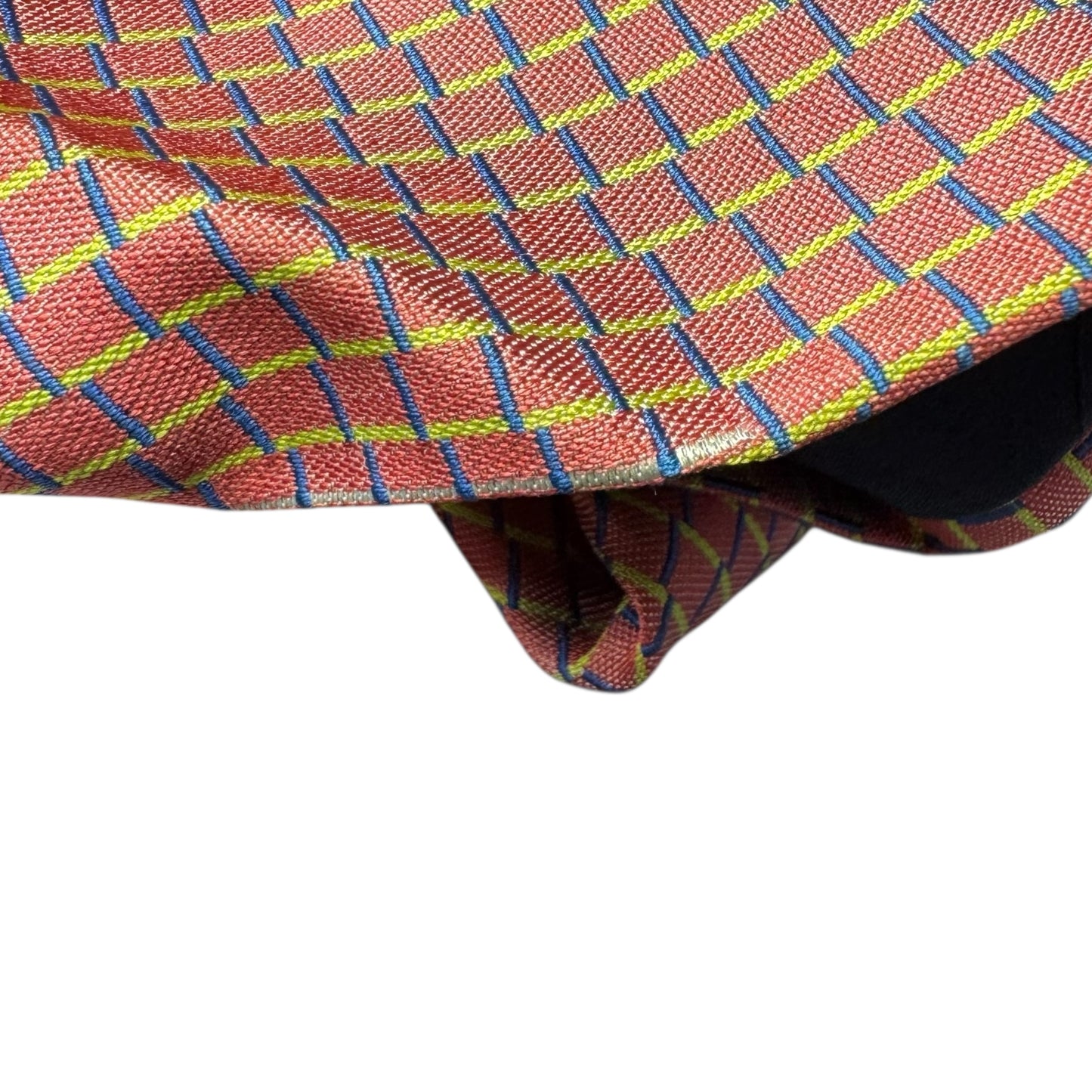 【7608】良品ー可品！ダンヒル　ネクタイ　橙色系