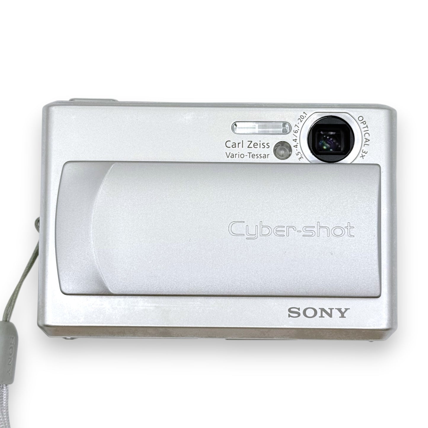 【158】SONY Cybershot DSC-T1　デジタルカメラ　シルバー系