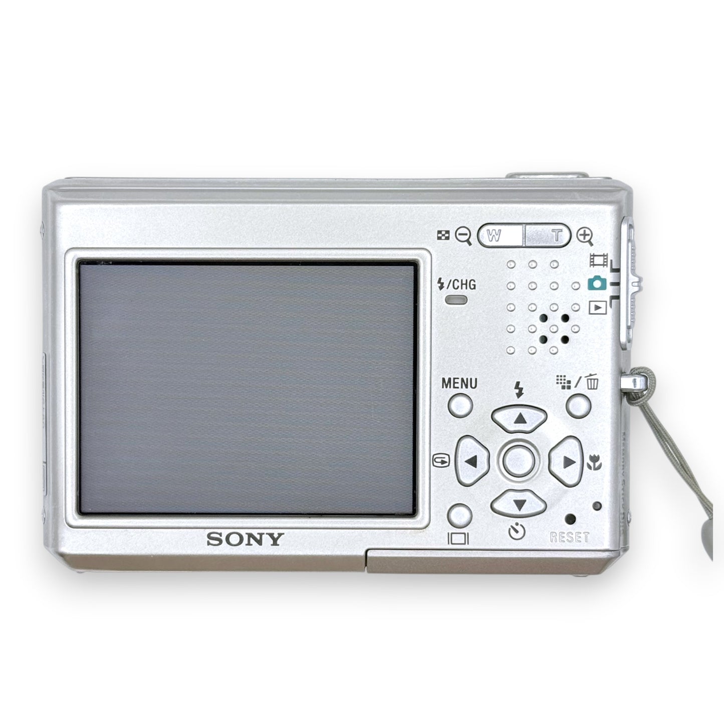 【158】SONY Cybershot DSC-T1　デジタルカメラ　シルバー系