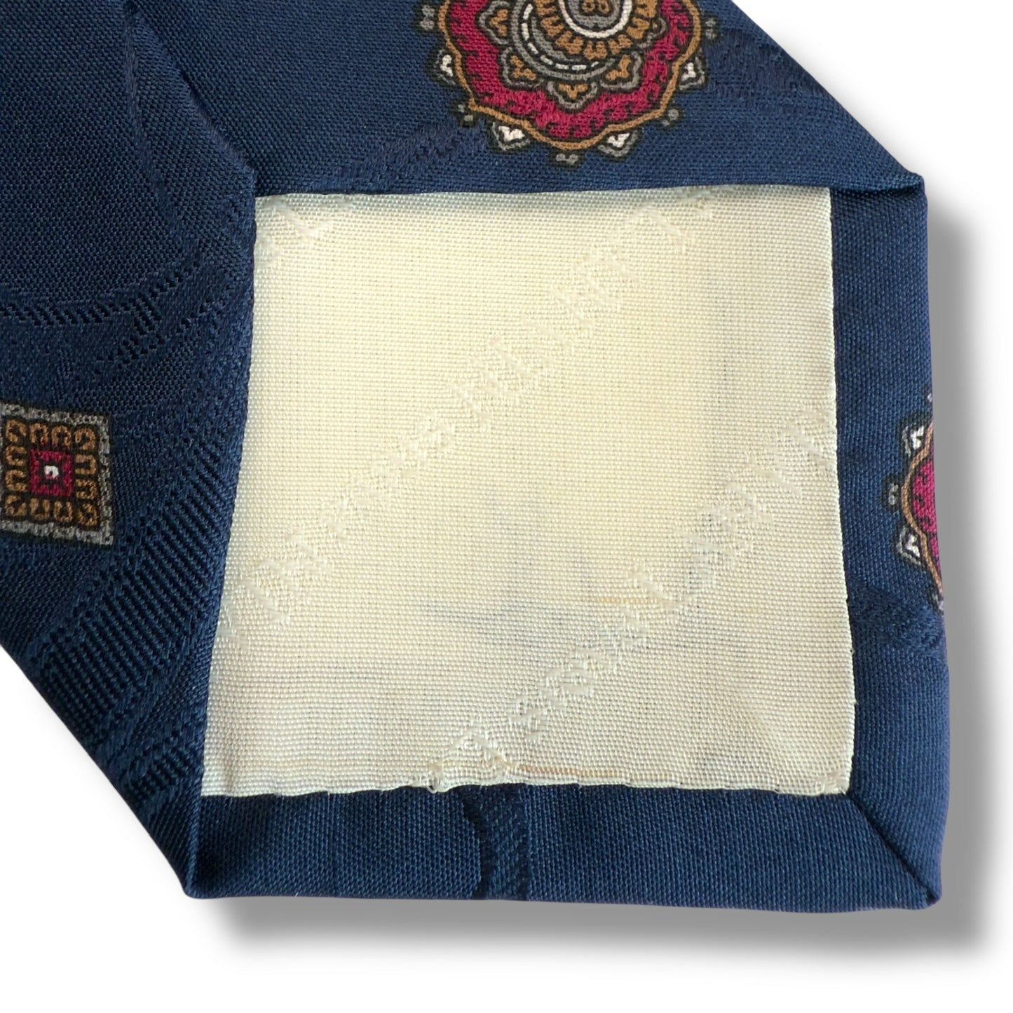 【7141】良品！ランバン　ネクタイ　ネイビー系