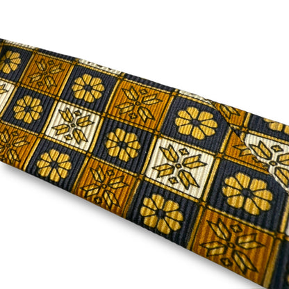 【7120】美品ー良品！バリー　ネクタイ　ゴールド系