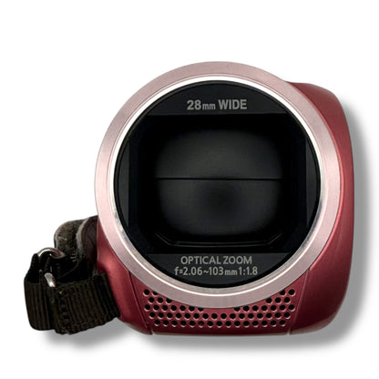 【157】Panasonic  HC-V520M デジタルビデオカメラ ピンク系