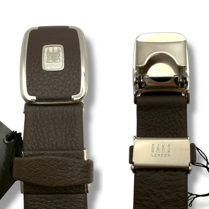 【未使用保管品】ダックス　ダークブラウン系　ベルト