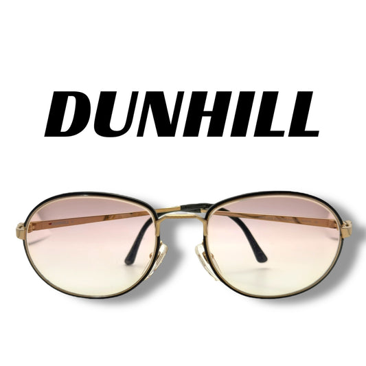 【215】可品！ダンヒル　メガネ　ゴールド系