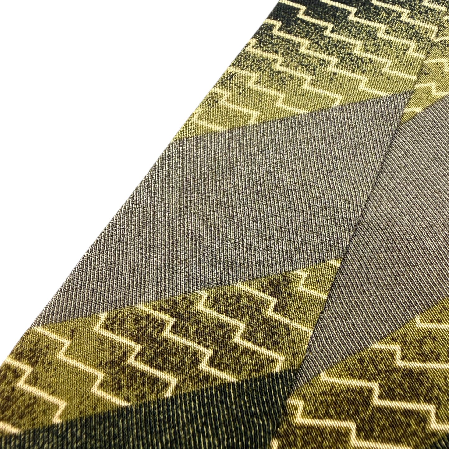 【7695】良品！アルマーニ　ネクタイ　グリーン系