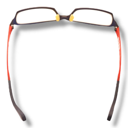 【200】良品！ゾフ　メガネ　パープル×レッド×ネイビー Ultem