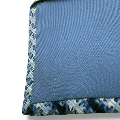 【7480】美品！エルメス　ネクタイ　ブルー系