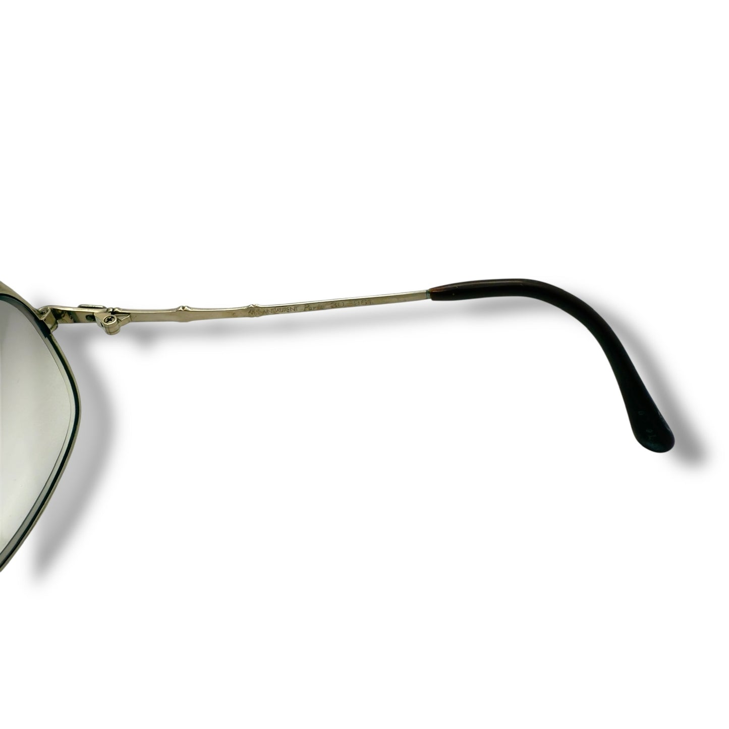 【157】良品！イブサンローラン　メガネ　ゴールド系