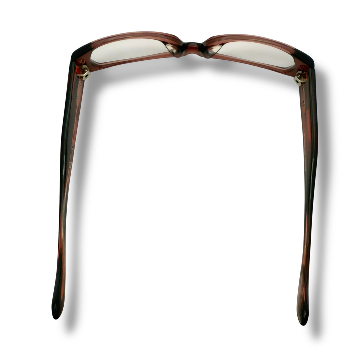 【166】良品！マックスマーラ　メガネ　レッド系