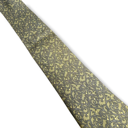 【8512】良品！エルメス　ネクタイ　薄緑系