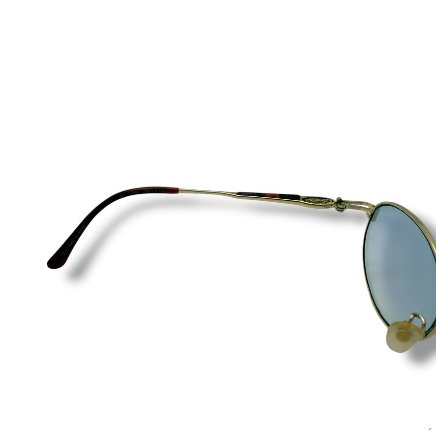 【155】イブサンローラン　メガネ　ゴールド系