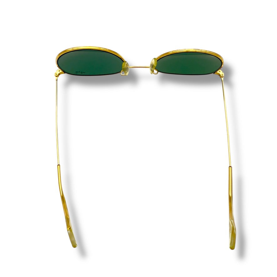 [75] Ray-Ban sunglasses, gold