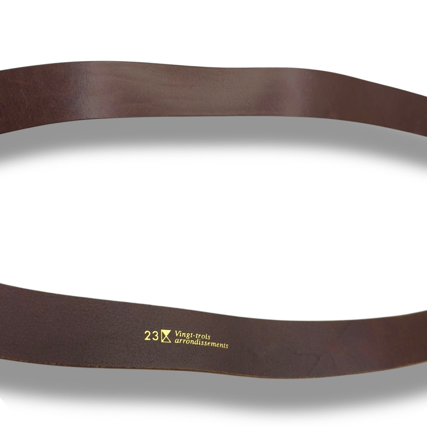 【可品】23区　ベルト　ブラウン系　