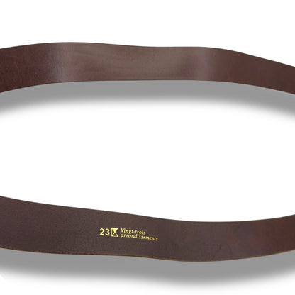 【可品】23区　ベルト　ブラウン系　