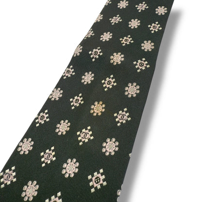 【7527】良品！シャネル　ネクタイ　ブラック系