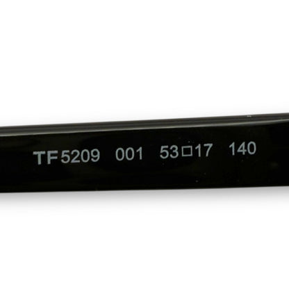 【163】良品！トム・フォード　メガネ　ブラック系　フレームのみ　TF5209