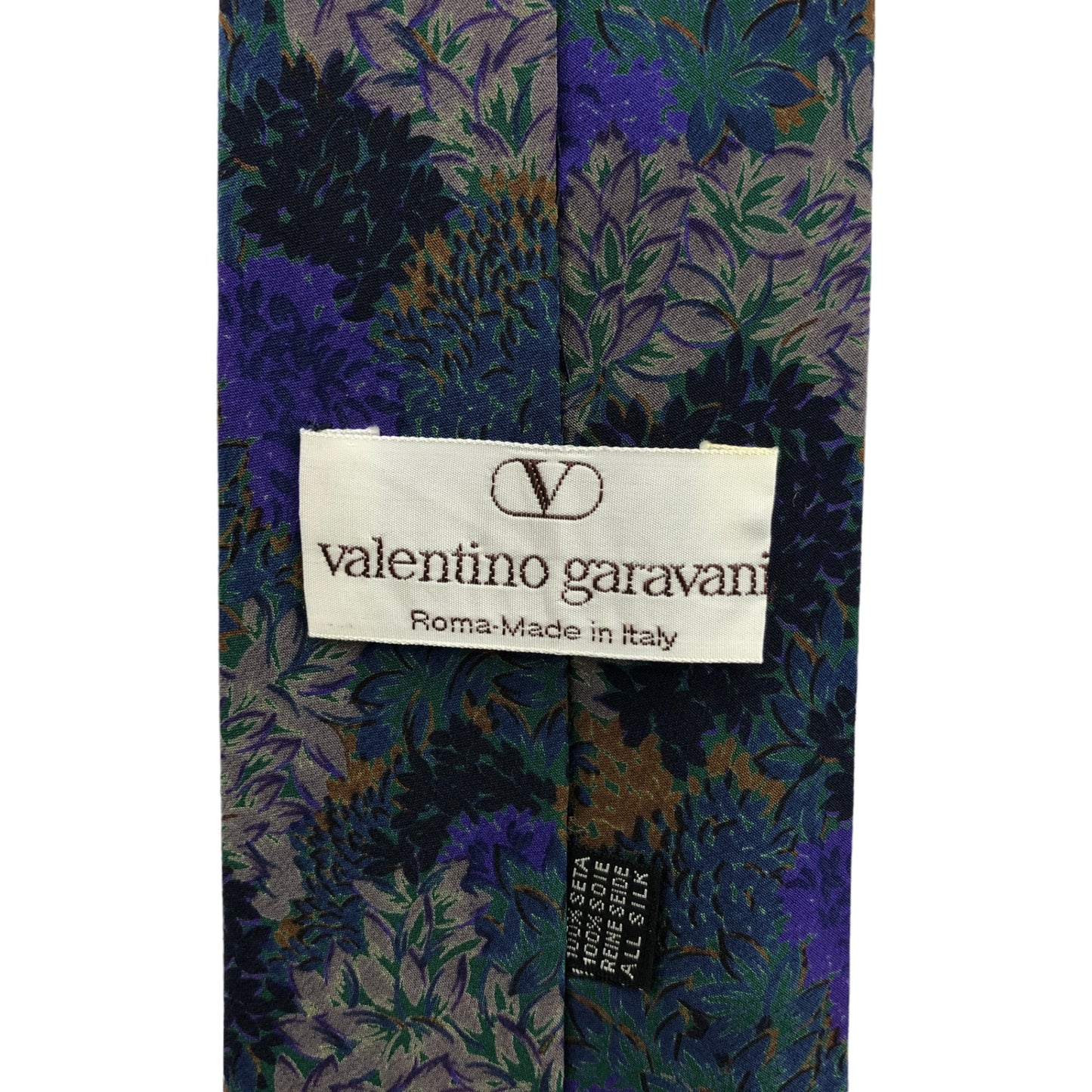 [6135] Beautiful item! Valentino Garavani tie, all-over pattern, blue 