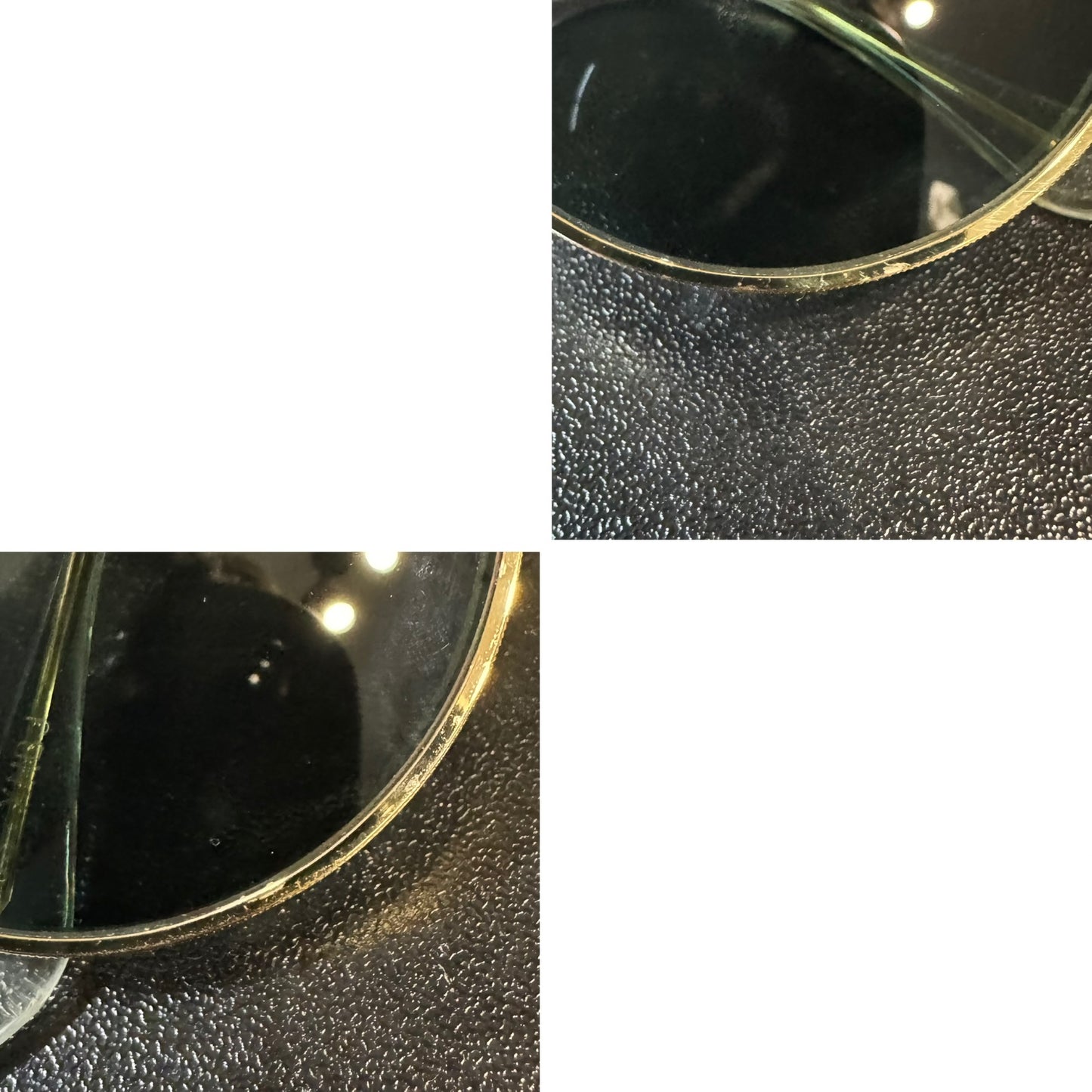 [75] Ray-Ban sunglasses, gold