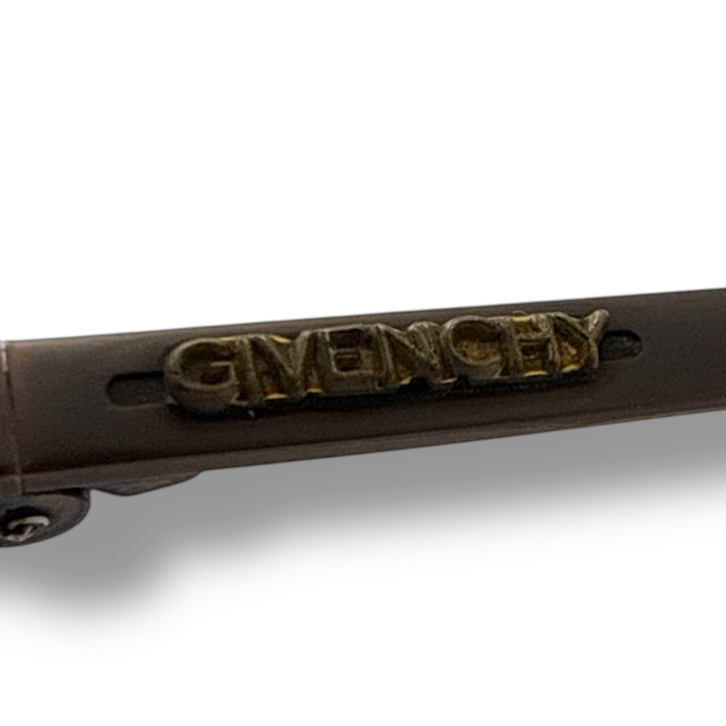 【216】可品！ヴィンテージ　ジバンシー　メガネ　ブラウン系