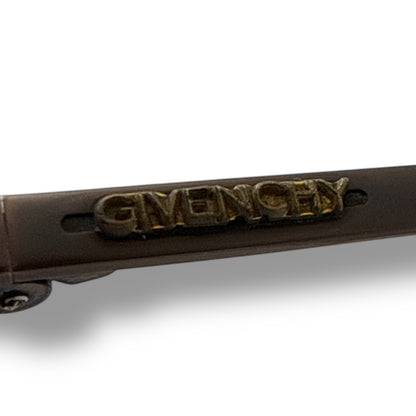 【216】可品！ヴィンテージ　ジバンシー　メガネ　ブラウン系