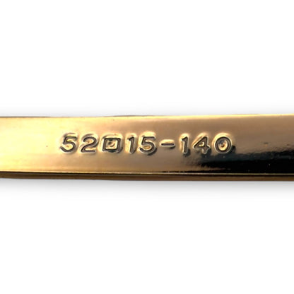 [64] Vintage! Charmant glasses, gold 