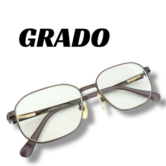 [21] Good quality! Grad glasses, brown 