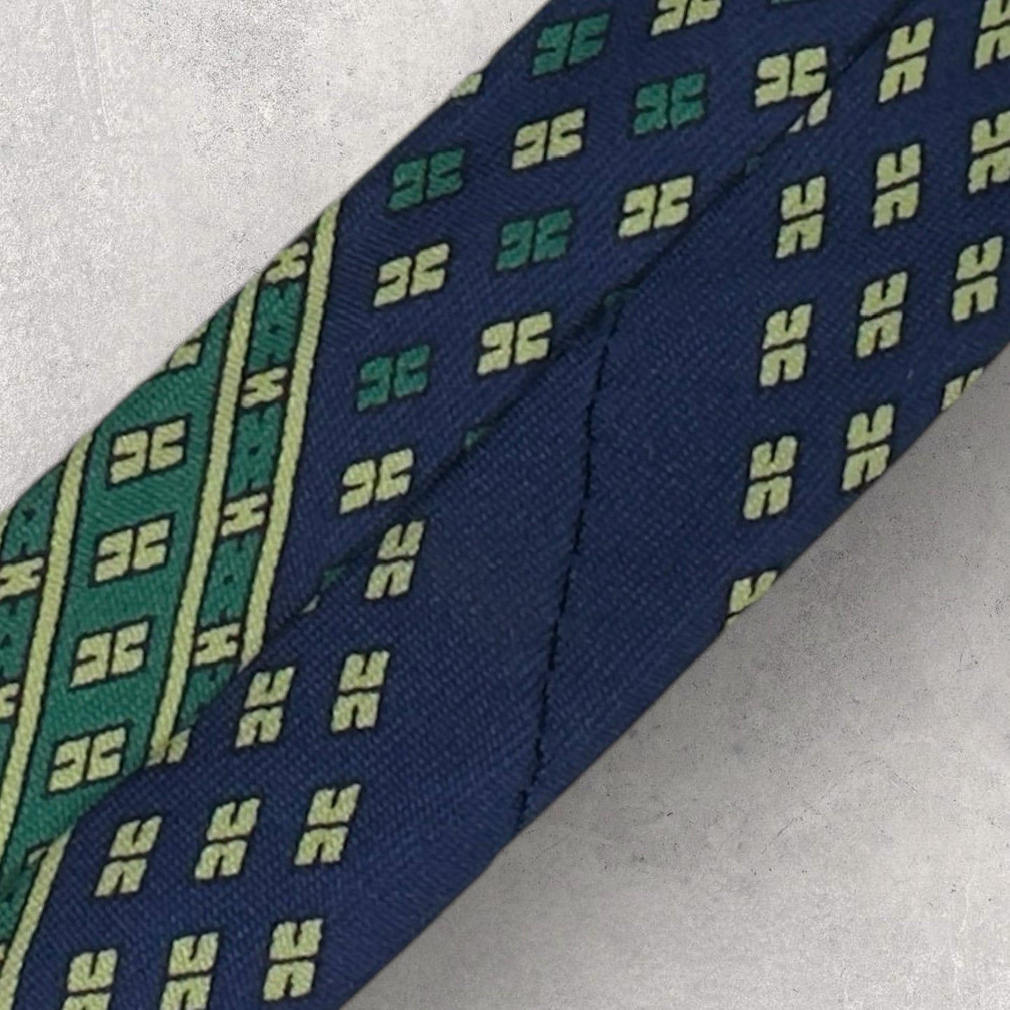 [6586] Good quality! Trussardi tie, blue 