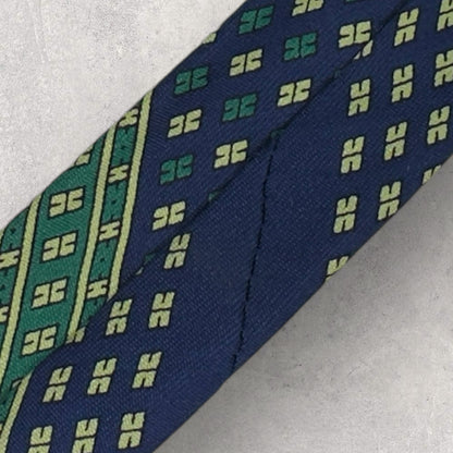 [6586] Good quality! Trussardi tie, blue 