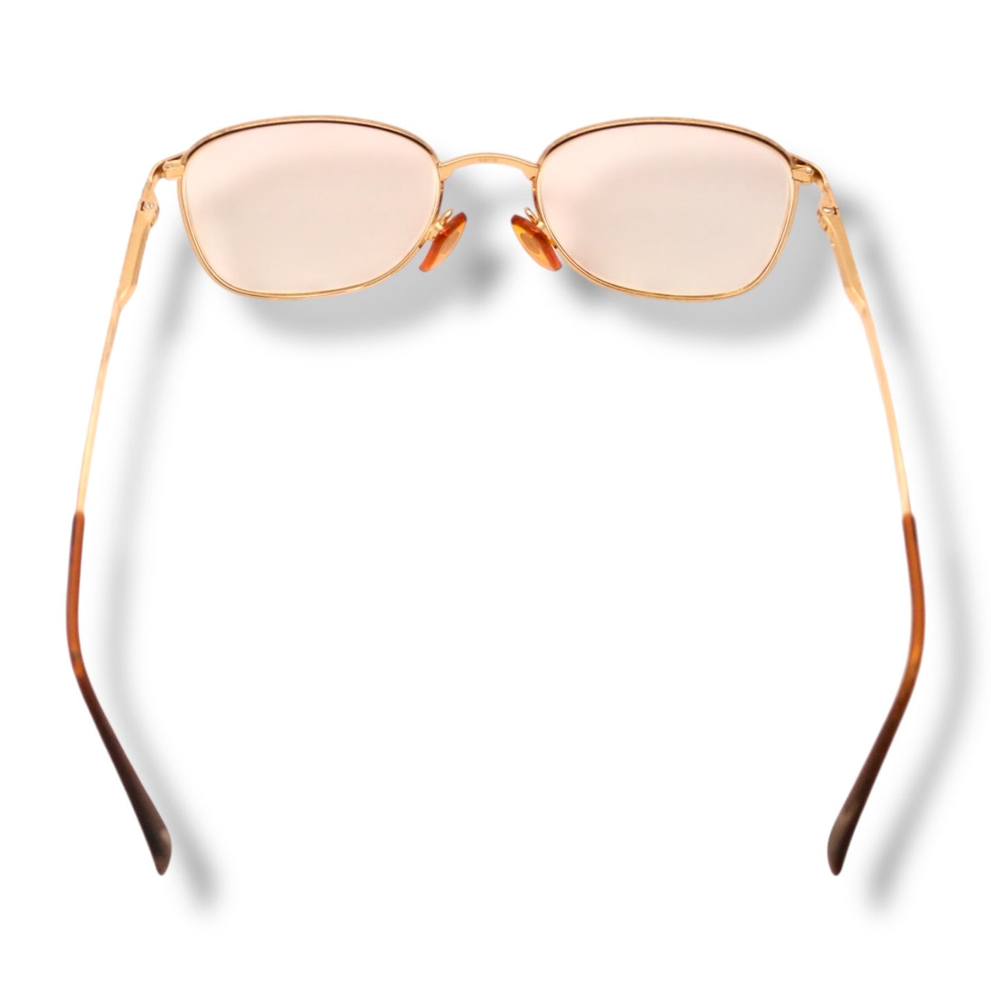 【173】可品！アルマーニ　メガネ　ゴールド系